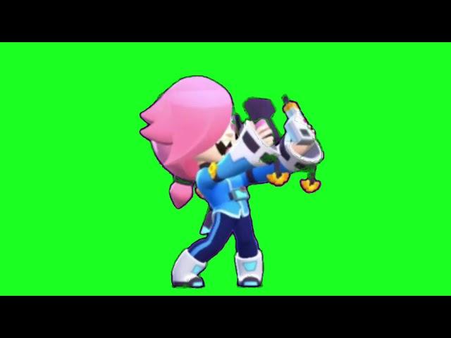 Brawl Stars Navigator Colette Green Screen