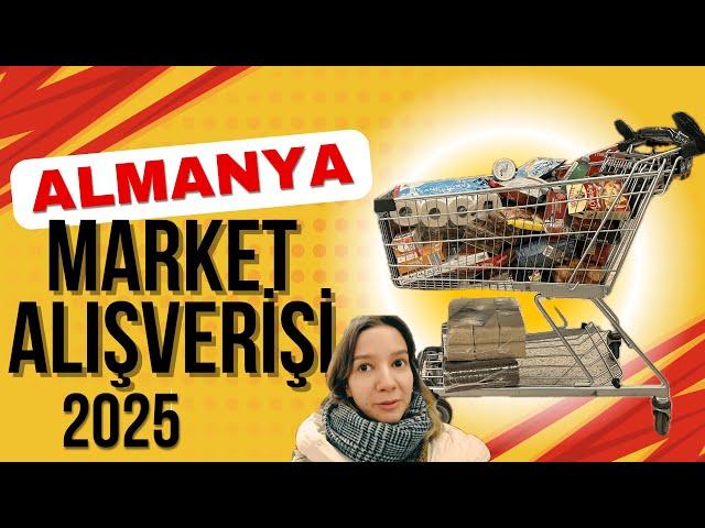 ALMANYA'DA MARKET ALIŞVERİŞİ 2025 |  Alman vs Türk Marketi, Güncel Fiyatlar