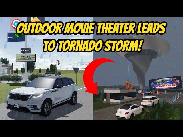 Greenville, Wisc Roblox l Movie Theater TORNADO STORM Update Roleplay