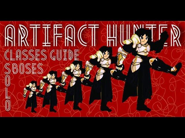 AQW || Artifact Hunter Class Guide And Solo Bosses