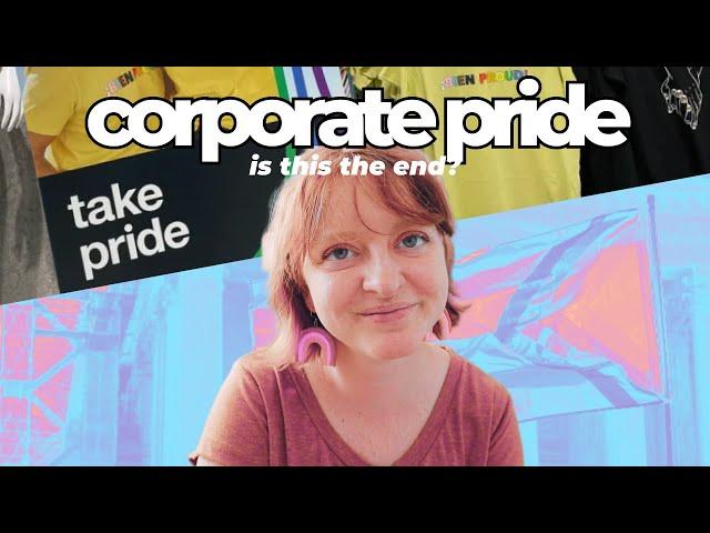 the end of corporate pride? ️‍