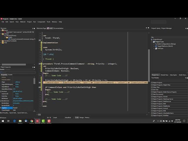 If statement refactoring and StrUtils functions - Delphi #137