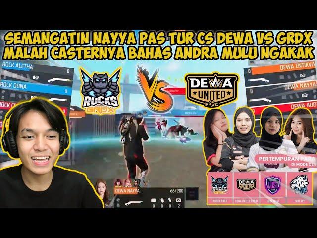 NONTON LIVE & SEMANGATIN NAYYA DI TURNAMEN CS DEWA VS DRNX! CASTERNYA HEBOH