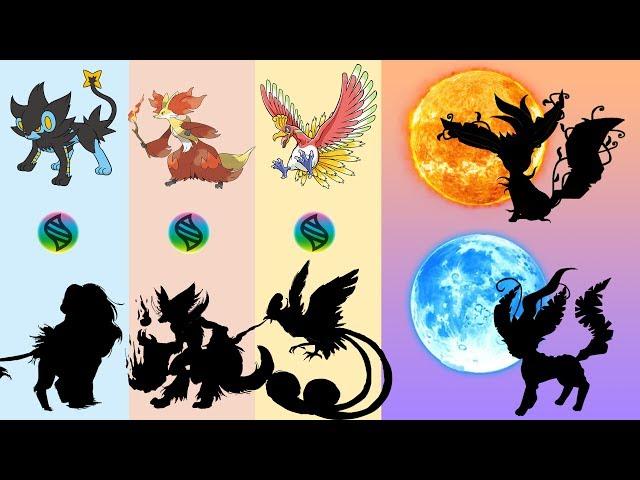 Fan Requests #15: Mega Luxray, Mega Delphox, Mega Ho-Oh, Leafeon Sun & Moon Evolutions