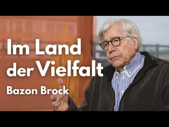 "Das sind kulturspezifische Phänomene" | Philosoph Bazon Brock über Messergewalt und Antisemitismus