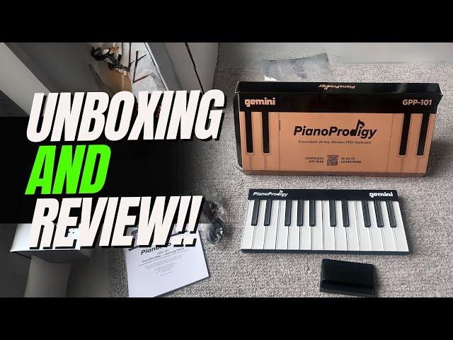 UNBOXING - Gemini Sound PianoProdigy + REVIEW!