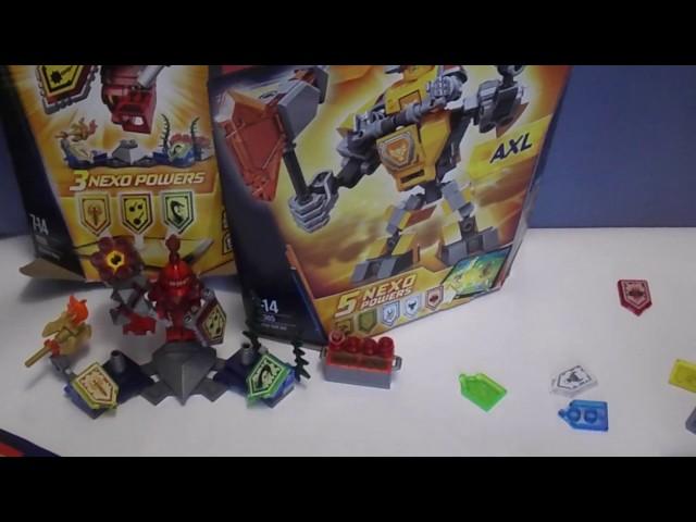 LEGO Nexo Knights 70365 и Lego Nexo Knights 70331. Обзоры.