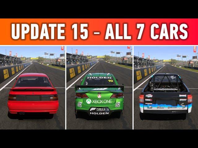 Bathurst Is Back | Forza Motorsport Update 15 - All 7 New Cars