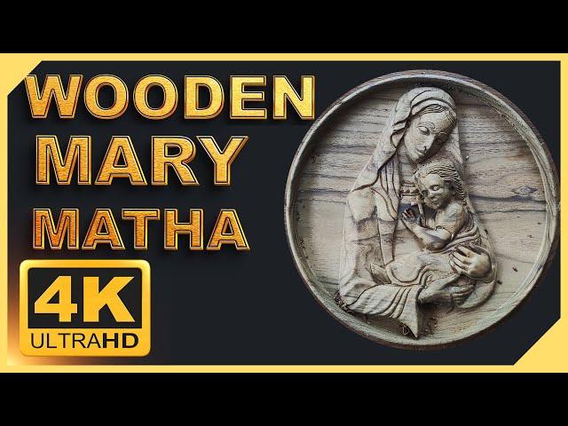 wooden Mary Matha