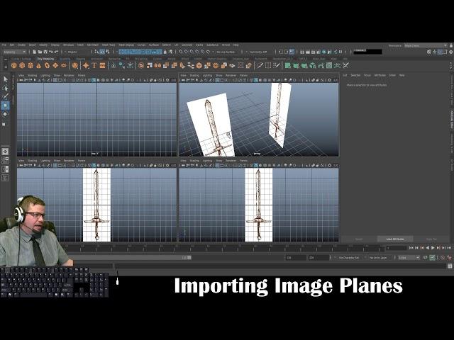 Autodesk Maya 2019 - Importing Image Planes