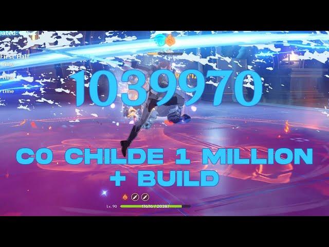 C0 Childe 1 Million Damage | Genshin Impact