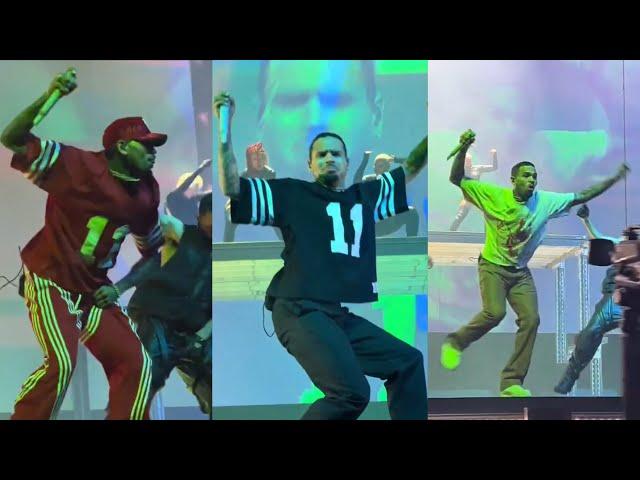 Chris Brown - Soak City (Dance Compilation) | 11:11 TOUR 2024 | 36 Shows