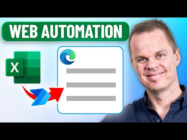 Excel Data to Web Form With Power Automate Desktop – Full Tutorial