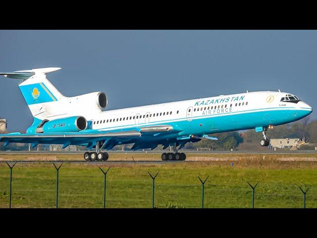 TU-154, B707, An-12, C130 - Very RARE and SPECIAL Aircraft | Belgrade Airport Plane Spotting