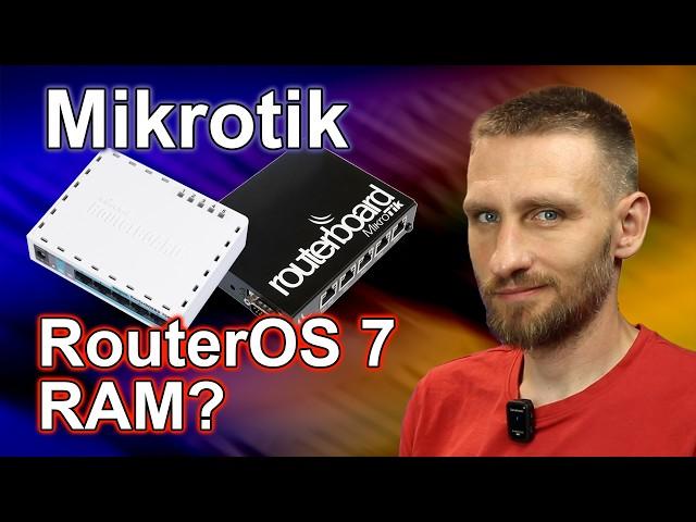 Wydajność RouterOS na 32MB i 256 MB RAM-u. Mikrotik RB450G vs RB750G