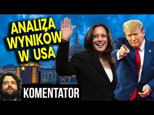 Wyniki Wyborów Prezydenckich w USA! Analiza Trump vs Harris