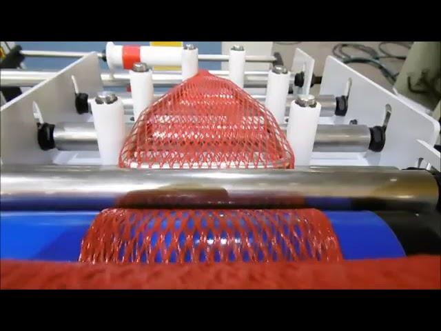 Rius Circular knitting machine for fruit packing meshes and nets