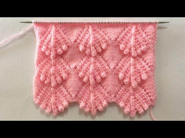 Very Beautiful Knitting Stitch Pattern For Ladies Sweater/Cardigan