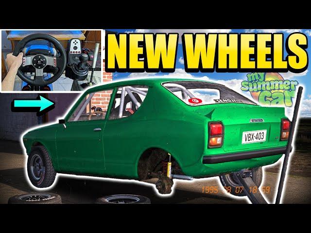 NEW Satsuma Wheels Has Crazy... - My Summer Car W/ Logitech G27 + Wheel Cam #42