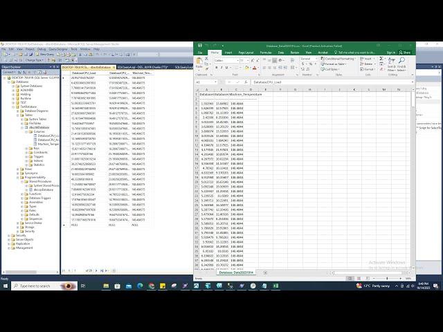 Automatically Export Data from SQL Database to CSV Excel File and Delete Table Automatically