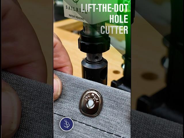 Lift-The-DOT® Hole Cutter used in the HandyPress®