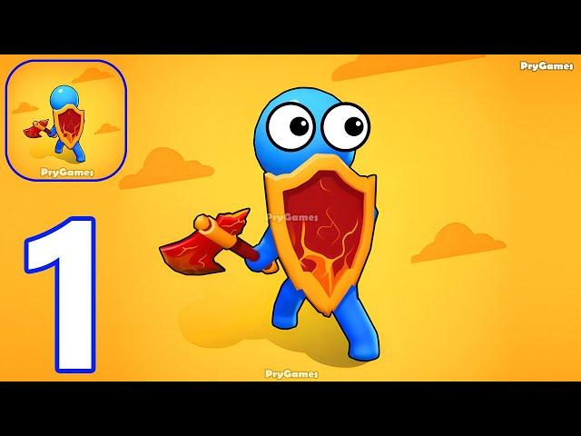 Stickman Fort Fight - Gameplay Walkthrough Part 1 StickWar Army Commander King Of Warriors