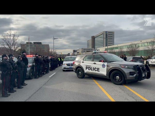 Veteran Toronto police officer died while on duty in a suspected medical event