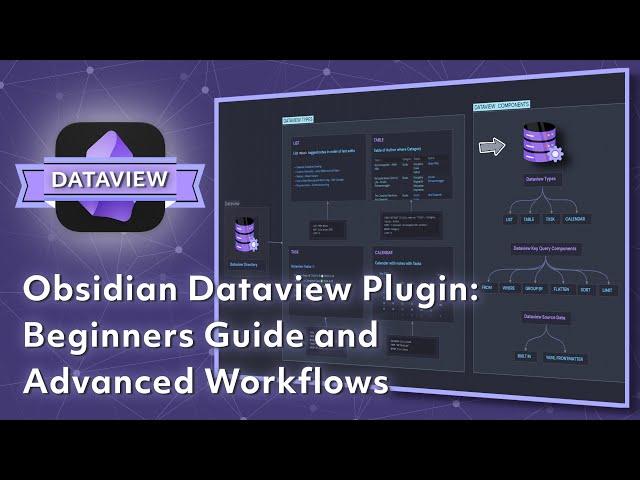 Obsidian Dataview Plugin: Beginners Guide and Advanced Workflows