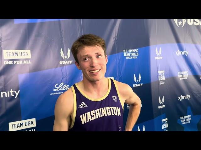 Nathan Green proud to finish 5th at 2024 Olympic Trials
