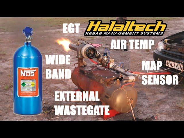 The most advanced/dangerous turbo barrel on the internet #haltech