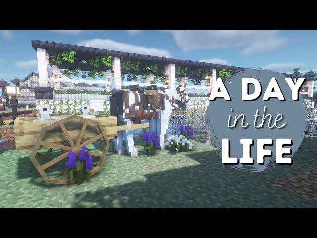 A day in the life of JD at Dogwood Ranch - Minecraft SWEM RRP