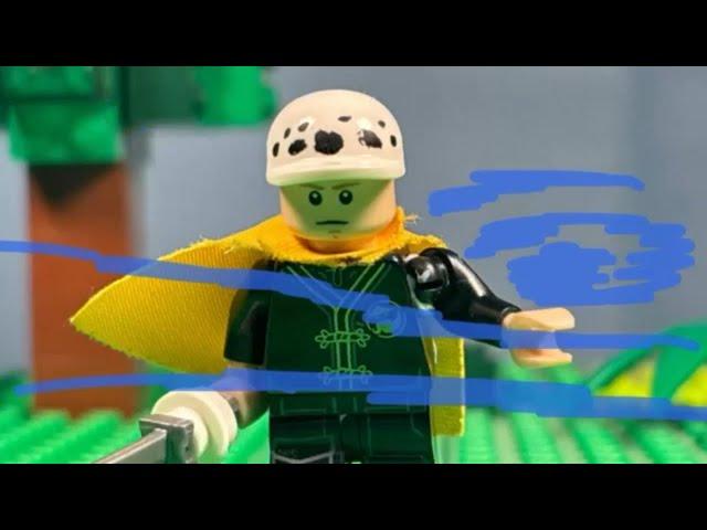 Law vs Blackbeard | LEGO One Piece animation