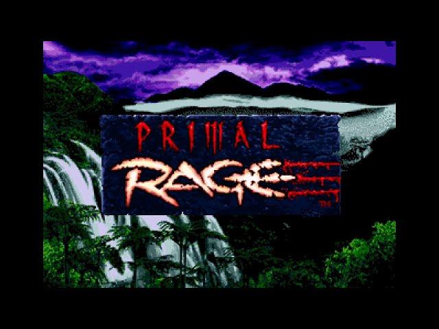 Primal Rage (プライマルレイジ). [SEGA 32x - SEGA, Time Warner Interactive]. (1995). Full Armadon Play.