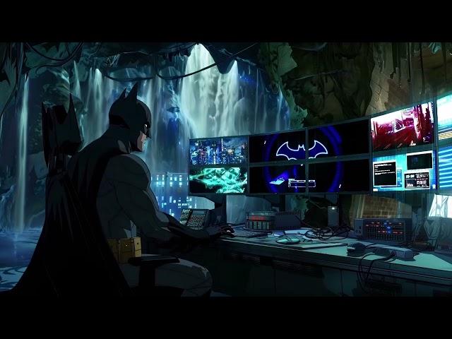 Fall Asleep INSTANTLY in the Batcave | Cave Ambience, Batman Typing, Batman Talking & Bat Sounds