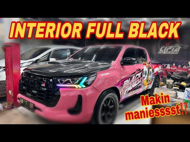 PENGERJAAN CUMA 3 JAM | FULL BLACK INTERIOR BLACKPANDA