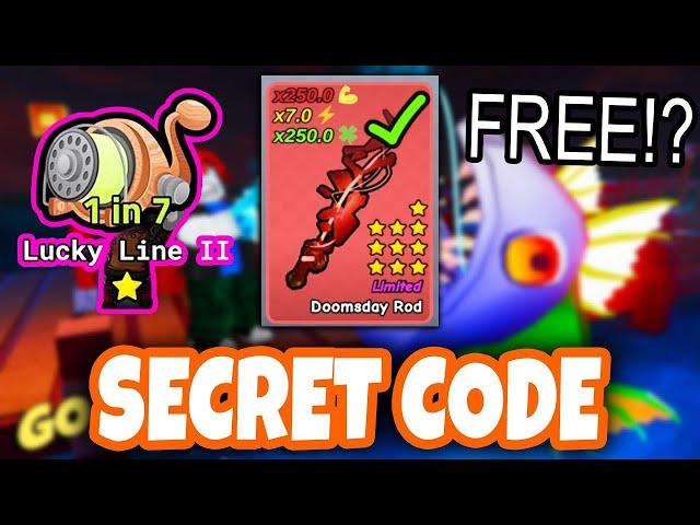 GO FISHING 2025 SECRET ROD CODES! Roblox