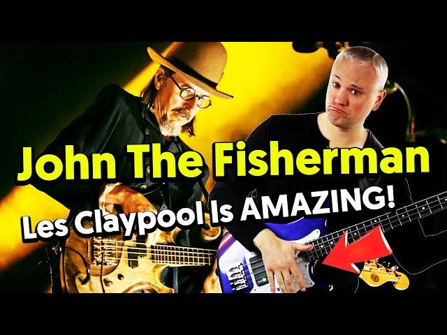 John The Fisherman (Primus) -  Les Claypool's MOST PAINFUL Bass Riff (Bass Tab & Tutorial)