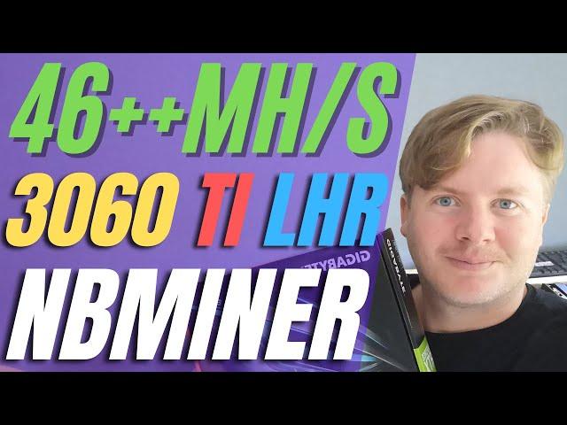 New NBMiner LHR Unlock Update Gives Me 46++Mh/s For My RTX 3060 TI LHR GPU