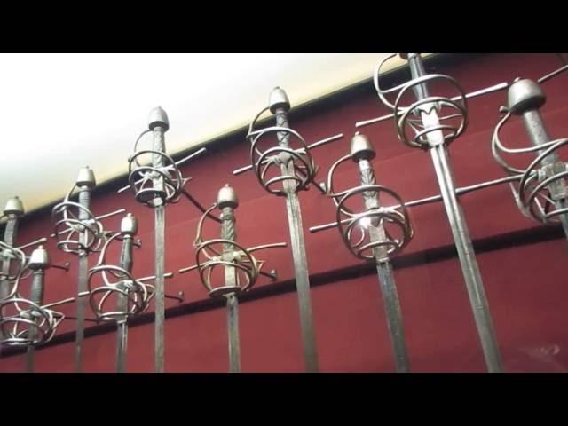 The Palace Armoury, Valletta Malta prt 4 - The swords of the Knights