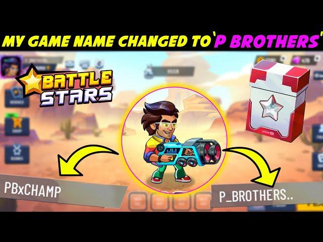 My Game Name Changed To P Brothers Then This Happened! || Battle Stars New Gameplay || Battle Stars