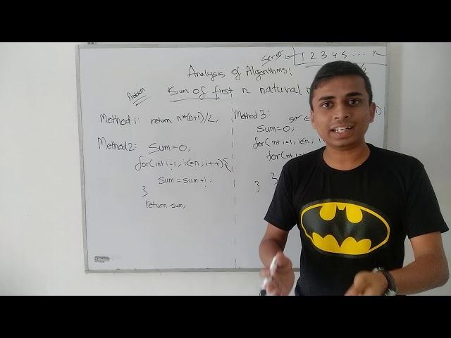 Analysis of Algorithm - Part 1