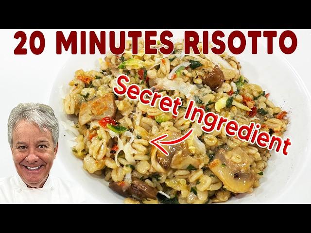 Risotto in Just 20 Minutes (Orzotto)! | Chef Jean-Pierre