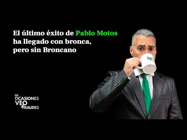 El último éxito de Pablo Motos ha llegado con bronca, pero sin Broncano