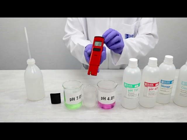 Unboxing and Calibration Ph Meter Hanna Instruments HI 98107