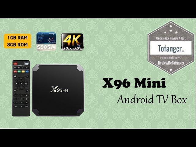 X96 Mini Android TV Box - A mini format for a smart box under android