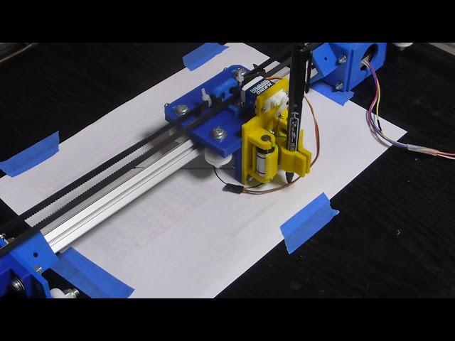 DIY XY Plotter drawing machine that can be made under $ 100 (5)