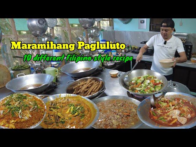 10 putaheng Pinoy | Cooking ten Filipino style recipe | Mga Lutong Pinoy