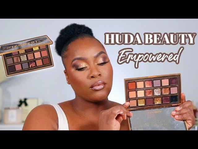 NEW HUDA BEAUTY EMPOWERED EYESHADOW PALETTE REVIEW + SWATCHES 2022