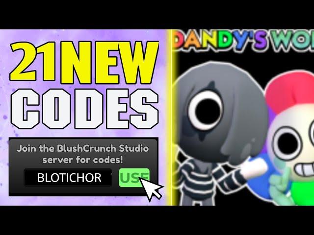 *NEW CODES* ROBLOX DANDY WORLD CODES 2025 | DANDY WORLD CODES | DANDY WORLD SECRET BLOT