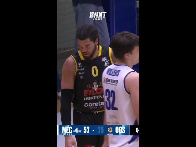 Timothy Allen with 21 Points vs. Kangoeroes Basket Mechelen